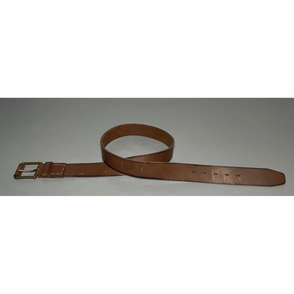 Timberland Men's Genuine Leather Belt Size 36